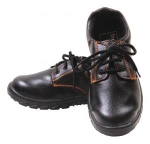 Indcare Rio Black Steel Toe Safety Shoes, Size: 11